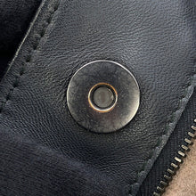 将图像加载到图库查看器中,Bottega Veneta INTRECCIATO Handbag Black Leather