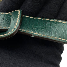 Load image into Gallery viewer, GUCCI Horsebit One-Shoulder Bag Beige/Green137388 GG Canvas Leather