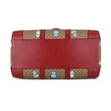 Load image into Gallery viewer, GUCCI Medium Duffle Bag Doraemon Collaboration Brown/Red647815 Mini GG Supreme Leather