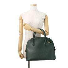 Load image into Gallery viewer, CELINE Handbag Green Leather