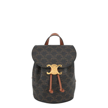 Load image into Gallery viewer, CELINE Bonnie Triomphe Backpack Tan118702CAS 04LU PVC Leather
