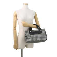 Load image into Gallery viewer, CELINE Macadam boogie bag Black/Gray134022 Canvas Leather
