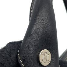 Load image into Gallery viewer, CELINE Macadam boogie bag Black/Gray134022 Canvas Leather