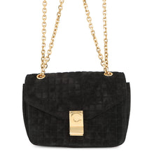 Load image into Gallery viewer, CELINE CMedium Shoulder Bag Black187253BJI.38NO suede