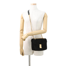 Load image into Gallery viewer, CELINE CMedium Shoulder Bag Black187253BJI.38NO suede