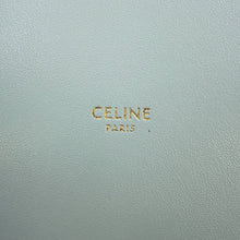 Load image into Gallery viewer, CELINE Teen Bucket 16 Shoulder Bag Soft blue197573CR4.07SZ Calf Leather