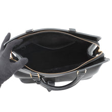 Load image into Gallery viewer, CELINE Cabas de France 2-way Bag Black192663CRE.38NO Grained CalfLeather Size Medium