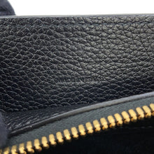Load image into Gallery viewer, CELINE Cabas de France 2-way Bag Black192663CRE.38NO Grained CalfLeather Size Medium