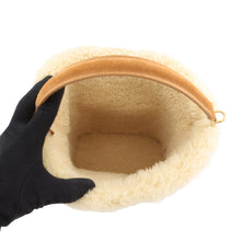 Load image into Gallery viewer, CELINE Louise 2-way Bag Cigarette/Cream116613GFT.18CM Suede Shearling Size Medium