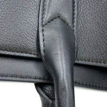 Load image into Gallery viewer, CELINE Cabas Marrake 2-way Bag Black116273FGA.38SI Sapuru Calf Leather Size Medium