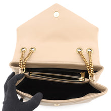 Load image into Gallery viewer, SAINT LAURENT PARIS Loulou Chain Shoulder Bag Beige574946DV7262721 Leather Size Medium