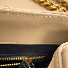 Load image into Gallery viewer, SAINT LAURENT PARIS Loulou Chain Shoulder Bag Beige574946DV7262721 Leather Size Medium