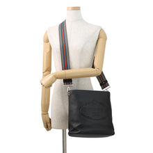 将图像加载到图库查看器中,PRADA Vitello Phoenix Shoulder Bag Black1BE057_2E8K_F0002 Leather