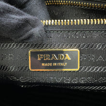 Load image into Gallery viewer, PRADA Logo Tote Bag BlackBR3855 Nylon
