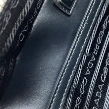 Load image into Gallery viewer, PRADA Brique 2way Shoulder Bag Gray1VH069_9Z2_F0K44 Saffiano LeatherLeather