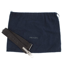 Load image into Gallery viewer, PRADA Brique 2way Shoulder Bag Gray1VH069_9Z2_F0K44 Saffiano LeatherLeather