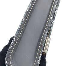 Load image into Gallery viewer, GOYARD Monte Carlo Clutch Bag Gray PVC Leather