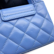 Load image into Gallery viewer, CHANEL Matelasse ChainClutch BlueAP3435 Leather