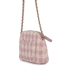 Load image into Gallery viewer, CHANEL Matelasse Chain Shoulder Bag PinkCD0187-B18564-NN370 Tweed