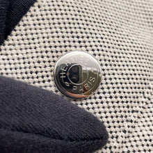 Load image into Gallery viewer, HERMES New Fool Toe Black/Gray Canvas Size MM