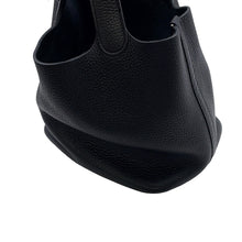 Load image into Gallery viewer, HERMES Picotin Lock Black Taurillon Clemence Size MM