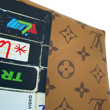 将图像加载到图库查看器中,LOUIS VUITTON Carry it Noir/BrownM45198 Monogram Reverse Canvas Video Print