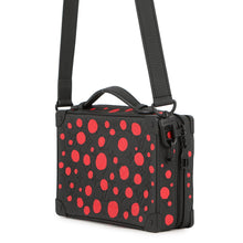 Load image into Gallery viewer, LOUIS VUITTON LV × YK Soft Trunk Wallet Noir/RedM21677 Monogram・Taurillon Infinity Dot