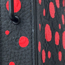 Load image into Gallery viewer, LOUIS VUITTON LV × YK Soft Trunk Wallet Noir/RedM21677 Monogram・Taurillon Infinity Dot