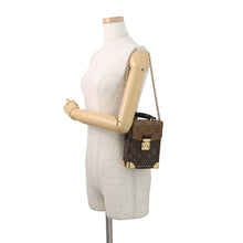 将图像加载到图库查看器中,LOUIS VUITTON Camera box NoirM82465 Monogram Monogram Reverse Canvas