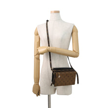 Load image into Gallery viewer, LOUIS VUITTON Pochette・LV3 Noir/BrownM45412 Monogram Monogram Reverse Canvas Lambskin