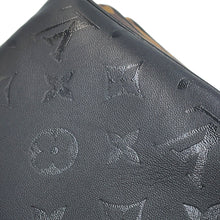 将图像加载到图库查看器中,LOUIS VUITTON Pochette・LV3 Noir/BrownM45412 Monogram Monogram Reverse Canvas Lambskin