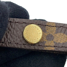 将图像加载到图库查看器中,LOUIS VUITTON Pochette・LV3 Noir/BrownM45412 Monogram Monogram Reverse Canvas Lambskin