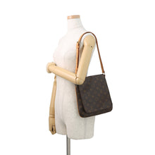 将图像加载到图库查看器中,LOUIS VUITTON Musette Salsa Short Shoulder BrownM51258 Monogram
