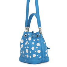 Load image into Gallery viewer, LOUIS VUITTON LV × YK Nano Noe Blue/WhiteM81985 Monogram Empreinte Leather Infinity Dot