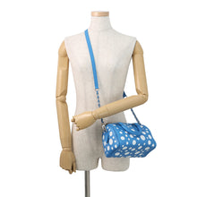 Load image into Gallery viewer, LOUIS VUITTON LVxYK Speedy Bandouliere Blue/WhiteM46425 Monogram Empreinte Leather Infinity Dot Size 20