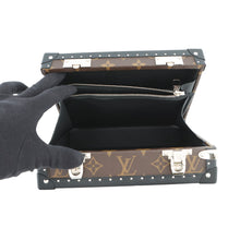 Load image into Gallery viewer, LOUIS VUITTON Clutch Box NoirM20252 Monogram Macassar Canvas