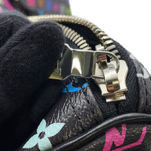 Load image into Gallery viewer, LOUIS VUITTON LV x TM Keepall Bandouliere BlackM13745 Monogram・Multicolor Takashi Murakami Size 50