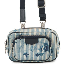 Load image into Gallery viewer, LOUIS VUITTON Outdoors / Pochette BlueM80462 Monogram Watercolor