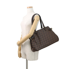 将图像加载到图库查看器中,LOUIS VUITTON Batignolles Horizontal RedN48179 Damier Ebene Canvas