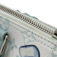Load image into Gallery viewer, LOUIS VUITTON Keepall Bandouliere Light BlueM22527 Monogram Aqua Garden Size 25