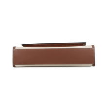 Load image into Gallery viewer, BURBERRY Pocket Bag 2WAY Bag Natural/Malt Brown8039362 Canvas Leather Size Medium
