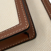 Load image into Gallery viewer, BURBERRY Pocket Bag 2WAY Bag Natural/Malt Brown8039362 Canvas Leather Size Medium