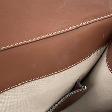 Load image into Gallery viewer, BURBERRY Pocket Bag 2WAY Bag Natural/Malt Brown8039362 Canvas Leather Size Medium