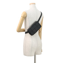 Load image into Gallery viewer, Bottega Veneta Maxi INTRECCIATO Cassette Belt Bag Black668572VMAY18425 Leather