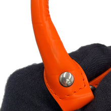 Load image into Gallery viewer, BALENCIAGA neoclassic city Orange638527 Croco embossed leather Size Nano