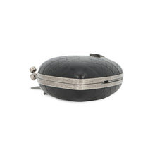 Load image into Gallery viewer, SAINT LAURENT PARIS Lovebox Shoulder Bag Black466212DZE0D1000 Croco embossed leather