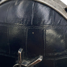 Load image into Gallery viewer, SAINT LAURENT PARIS Lovebox Shoulder Bag Black466212DZE0D1000 Croco embossed leather