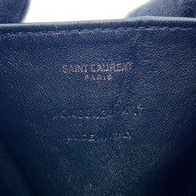 Load image into Gallery viewer, SAINT LAURENT PARIS Lovebox Shoulder Bag Black466212DZE0D1000 Croco embossed leather