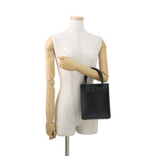 将图像加载到图库查看器中,LOEWE Standard A5 Tote 2-Way Bag BlackA933S30X01 Calf Leather
