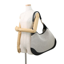 Load image into Gallery viewer, GUCCI GUCCI B One Shoulder Bag Beige/Black815924 Canvas Leather Size Medium